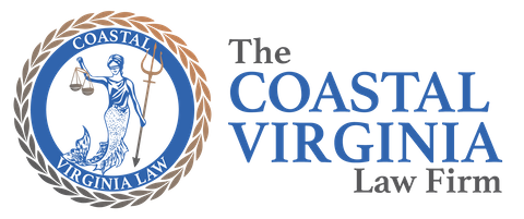 Coastal Virginia Law Firm logo featuring a mermaid holding a trident, symbolizing legal services in Virginia.